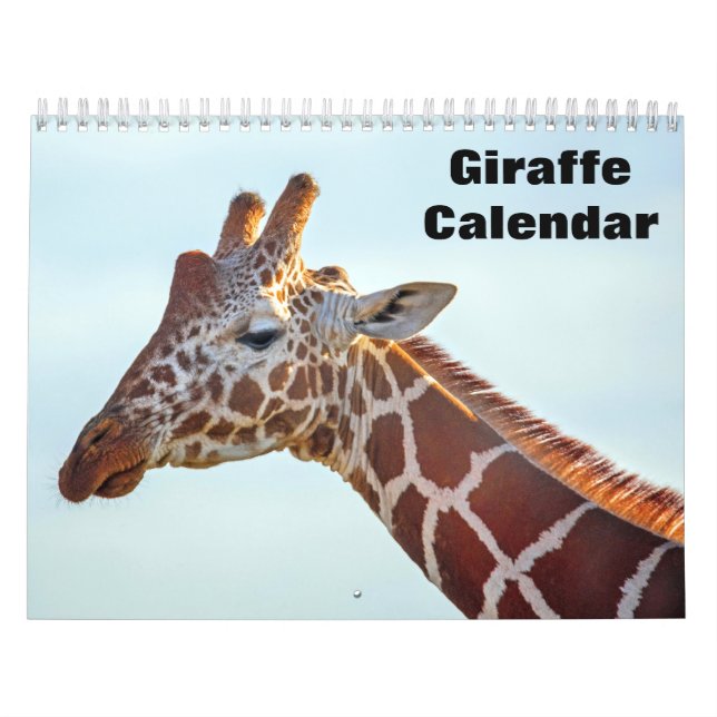 Calendrier Giraffe 2026 (Protection)