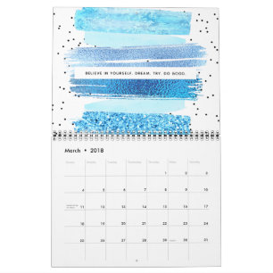 Calendrier Glam Parties scintillant