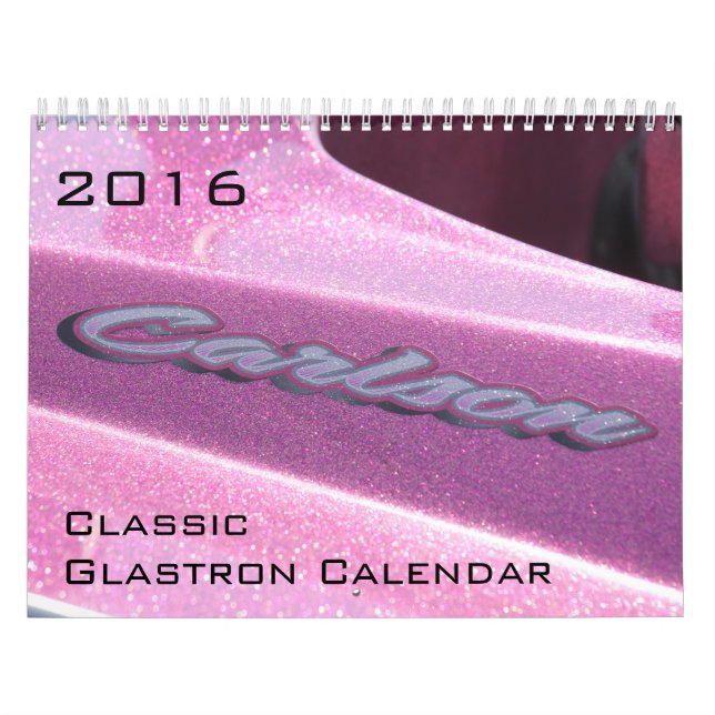 Calendrier glastron classique 2016 (Protection)