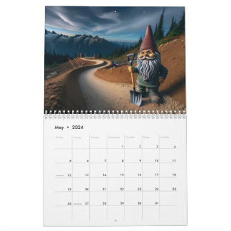 Calendrier Gnome du sentier VTT