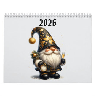 Calendrier gnomes mignons