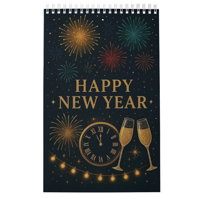 Calendrier Gold New Year (Protection)