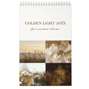 Calendrier Golden Light 2026 (petit)