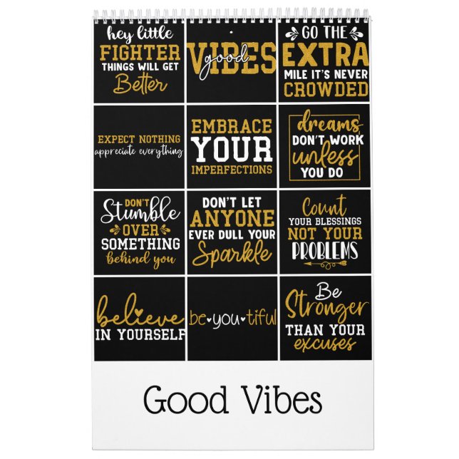 Calendrier Good Vibes (Protection)