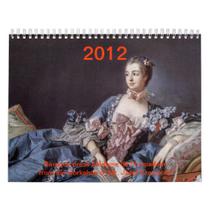 Calendrier gown Madame de pompadour
