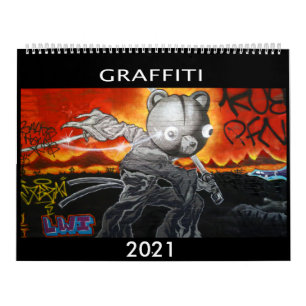 Calendrier Graffiti 2021