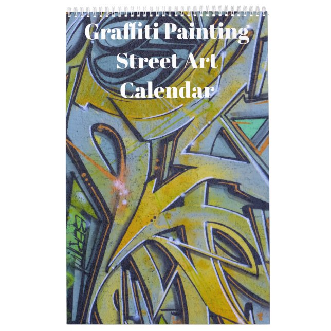 Calendrier Graffiti coloré Peinture Street Art 2023 (Protection)