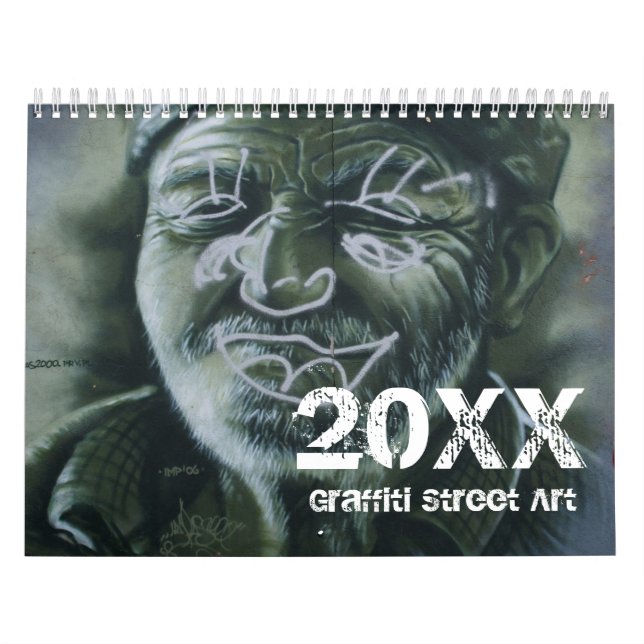 Calendrier Graffiti Street Art Calendar 20xx (Protection)