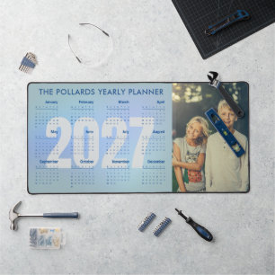 Calendrier grand souris photo personnalisée et ann