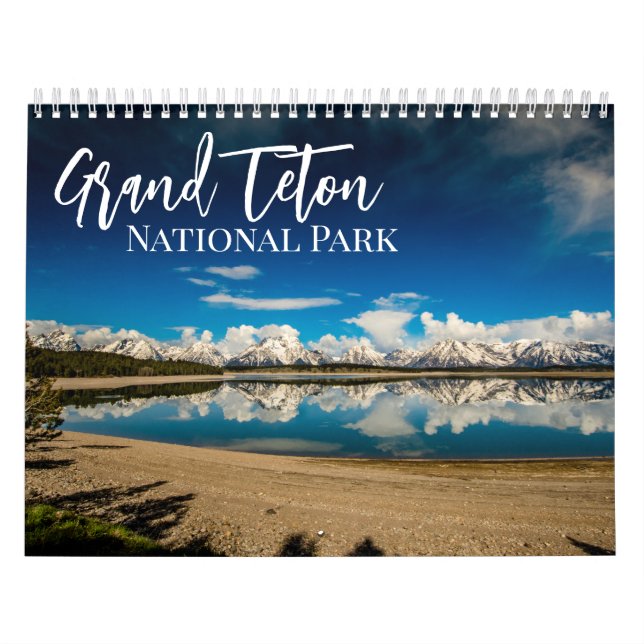 Calendrier Grand Teton National Park Photographie du paysage (Protection)
