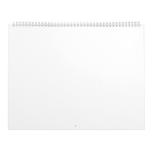 Calendrier GrandCalendrier de deux pages, blanc (Protection)