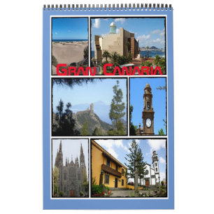 Calendrier Grande Canarie - Îles Canaries -