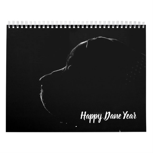 Calendrier Grande carte graphique Dane (Protection)