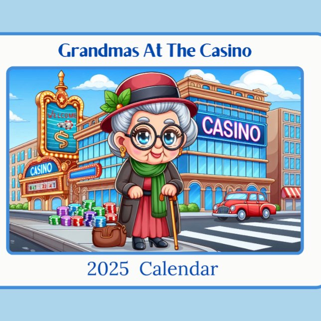 Calendrier Grandmas Au Casino 2025 (Grandmas At The Casino)