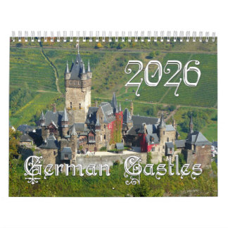 Calendrier Grands châteaux allemands 2026