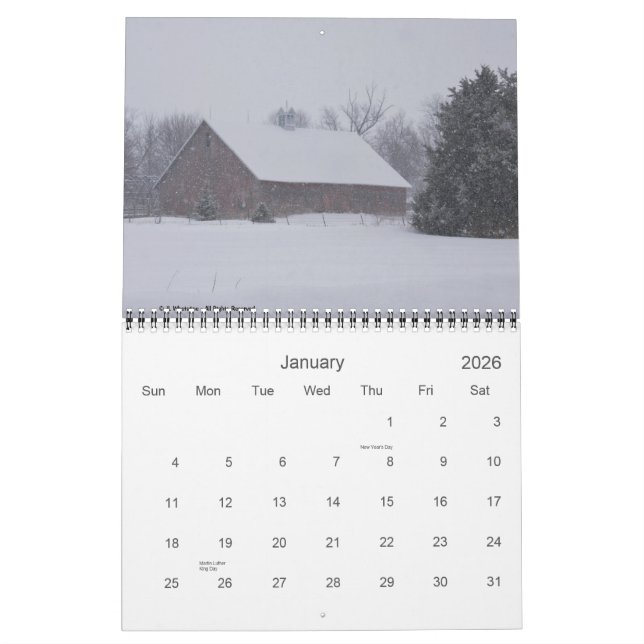 Calendrier Granges 2015 - Collection deux (Jan 2026)