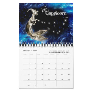 Calendrier graphique Zodiac