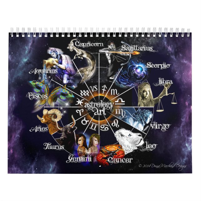 Calendrier graphique Zodiac (Protection)