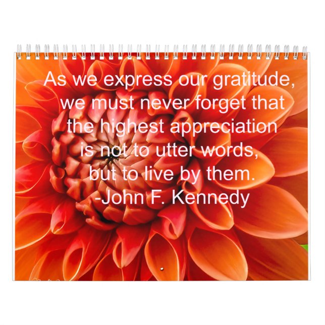 Calendrier Gratitude 2025 (Protection)