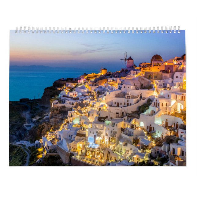 Calendrier Grèce 2025 (Dos)