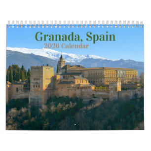 Calendrier Grenade, Espagne 2026