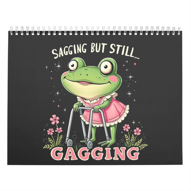 Calendrier Grenouille de jour des mères, mais toujours gisant (Protection)