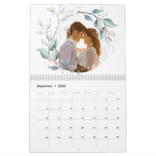 Calendrier Guirlande feuille d'Eucalyptus