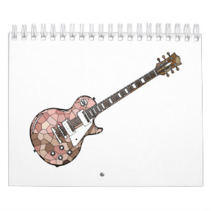 Calendrier Guitare électrique de l'Harlequin