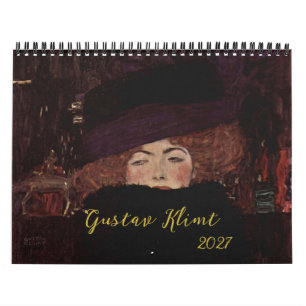 Calendrier Gustav Klimt Art Nouveau Artiste 2027