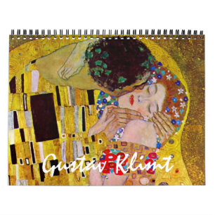 Calendrier Gustav Klimt, Art Nouveau Vintage