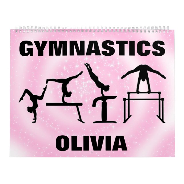 Calendrier Gymnastique Pink Sparkle (Protection)