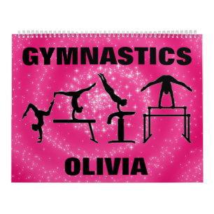 Calendrier Gymnastique Pink Sparkle
