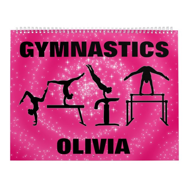 Calendrier Gymnastique Pink Sparkle (Protection)