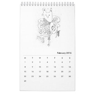 Calendrier habituel des créatures 2016