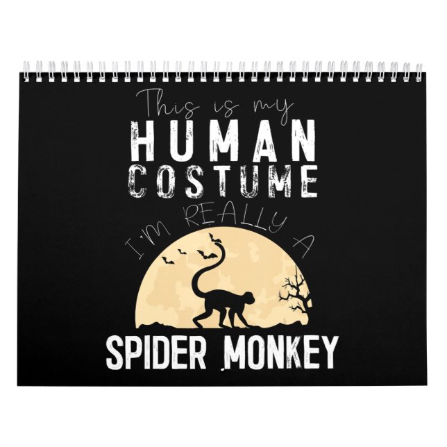 Calendrier Halloween Spider Monkey Horreur Déplaisante (Protection)