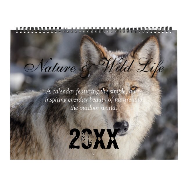 Calendrier HAMbWG Nature et faune (Protection)