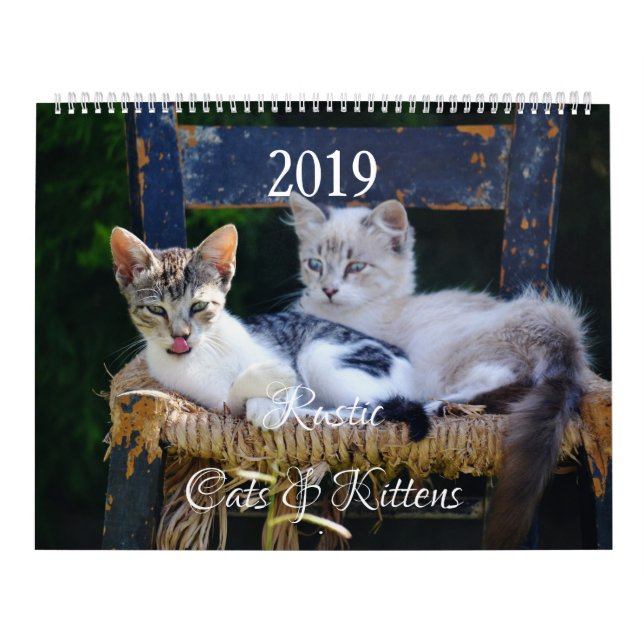 Calendrier HAMbyWG - Chats et chatons rustiques (Protection)