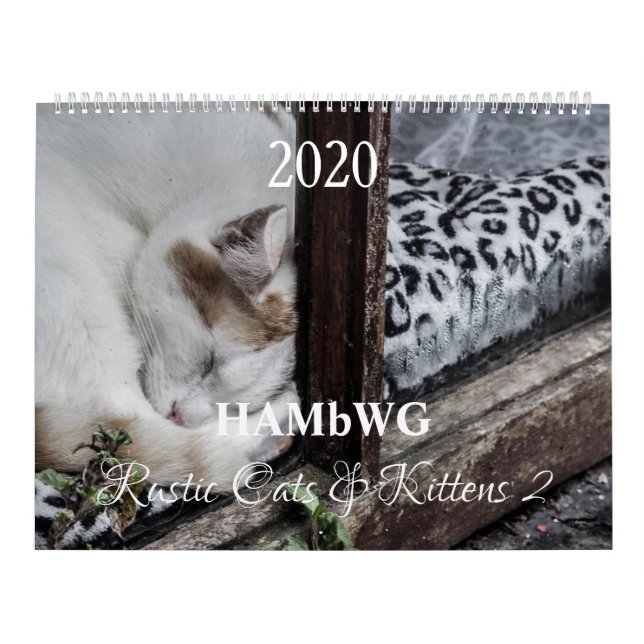 Calendrier HAMbyWG - Chats et Chatons Rustiques 2 (Protection)