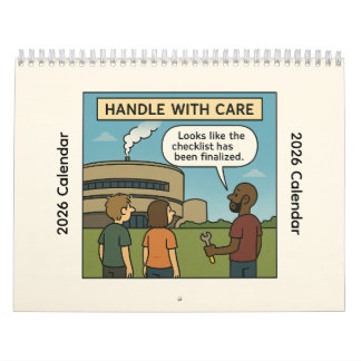 Calendrier Handle With Care 2026 Calendar