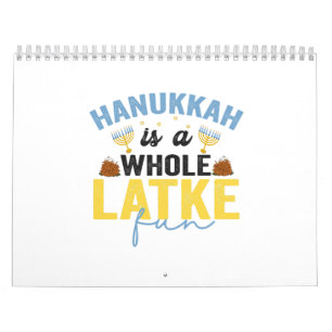 Calendrier Hanoukka est une chanuka juive amusante et tout La