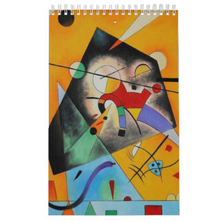 Calendrier Harmonie tranquille Wassily Kandinsky