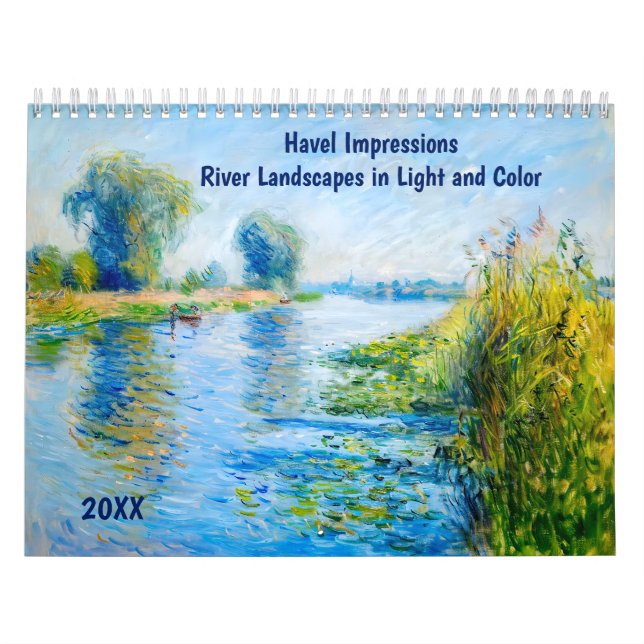 Calendrier Havel Impressions – River Landscapes in Light and  (Protection)