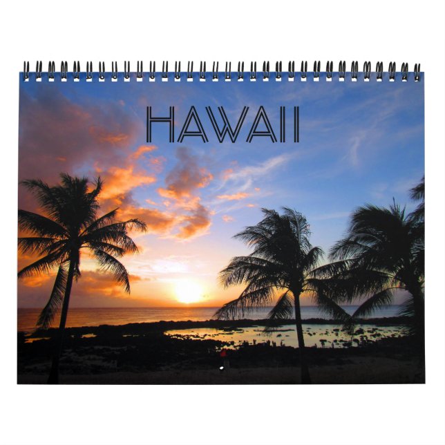 Calendrier hawaii 2027 (Protection)