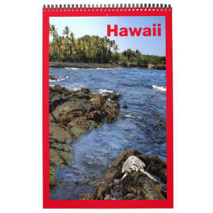 Calendrier Hawaii - États-Unis -