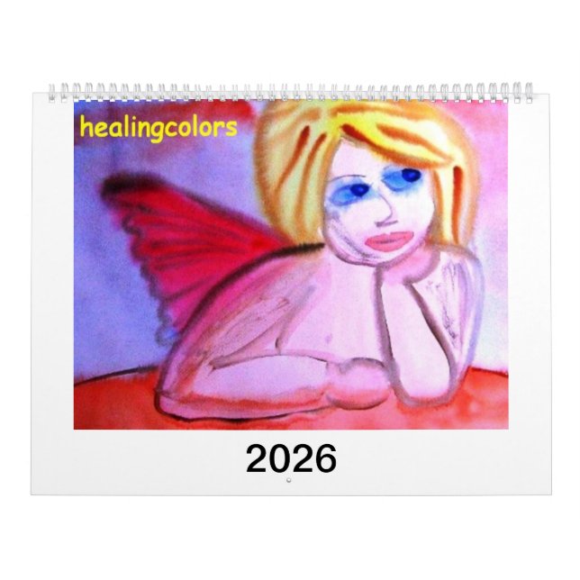 Calendrier healingcolors calendar 2026 (Protection)