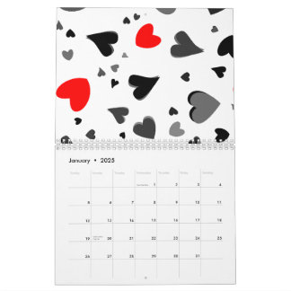 Calendrier  Hearts 