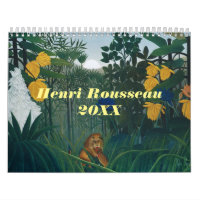 Henri Rousseau animal de la jungle 2024
