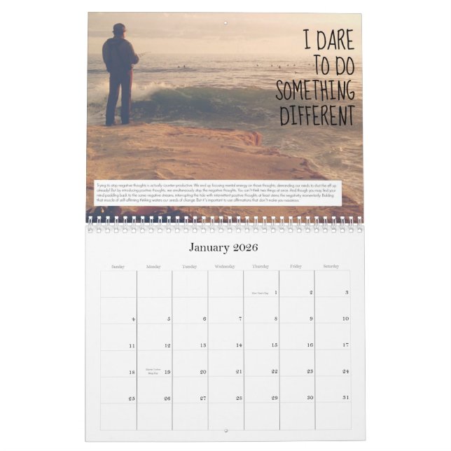 Calendrier HEUREUX de l'ADULTE 2014 (Jan 2026)