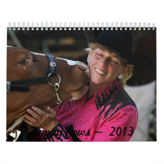 Calendrier heureux de vache au ~ 2013 de vaches