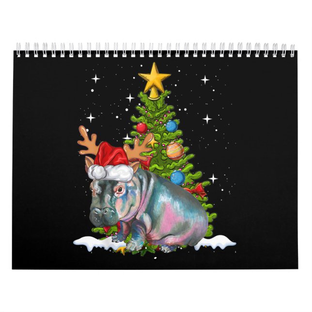 Calendrier Hippopotame de Noël Hippone Fiona (Protection)